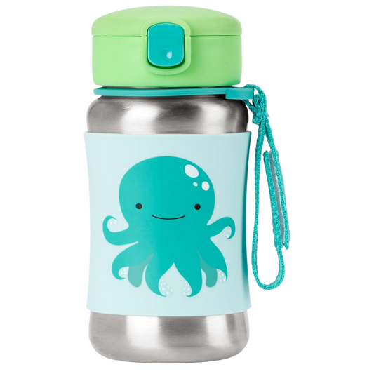 Skip Hop Zoo Paslanmaz Çelik Suluk Ahtapot 350ml