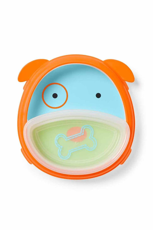 Skip Hop Zoo Kaydırmaz Bölmeli Alıştırma Seti Köpek