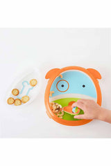 Skip Hop Zoo Kaydırmaz Bölmeli Alıştırma Seti Köpek