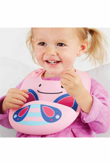 Skip Hop Zoo Silikon Önlük Kelebek