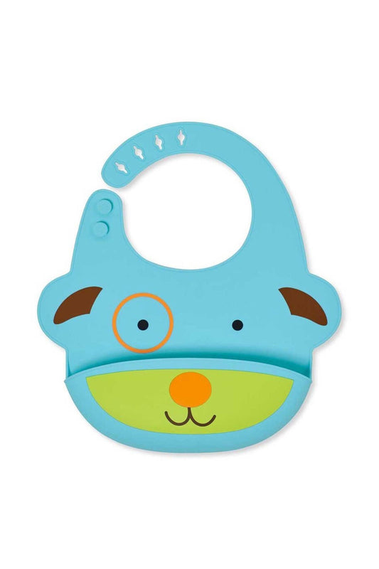 Skip Hop Zoo Silikon Önlük Köpek