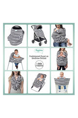 Zuppers Fonksiyonel Puset ve Emzirme Örtüsü Nil