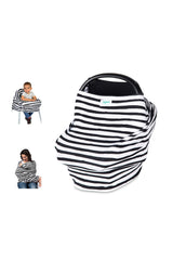 Zuppers Fonksiyonel Puset ve Emzirme Örtüsü Siyah Beyaz