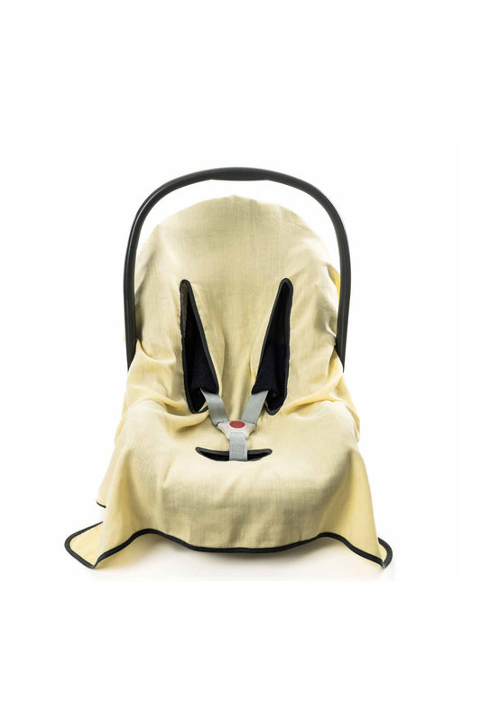 Zuppers Müslin Oto Koltuğu ve Ana kucağı Kılıfı Limon