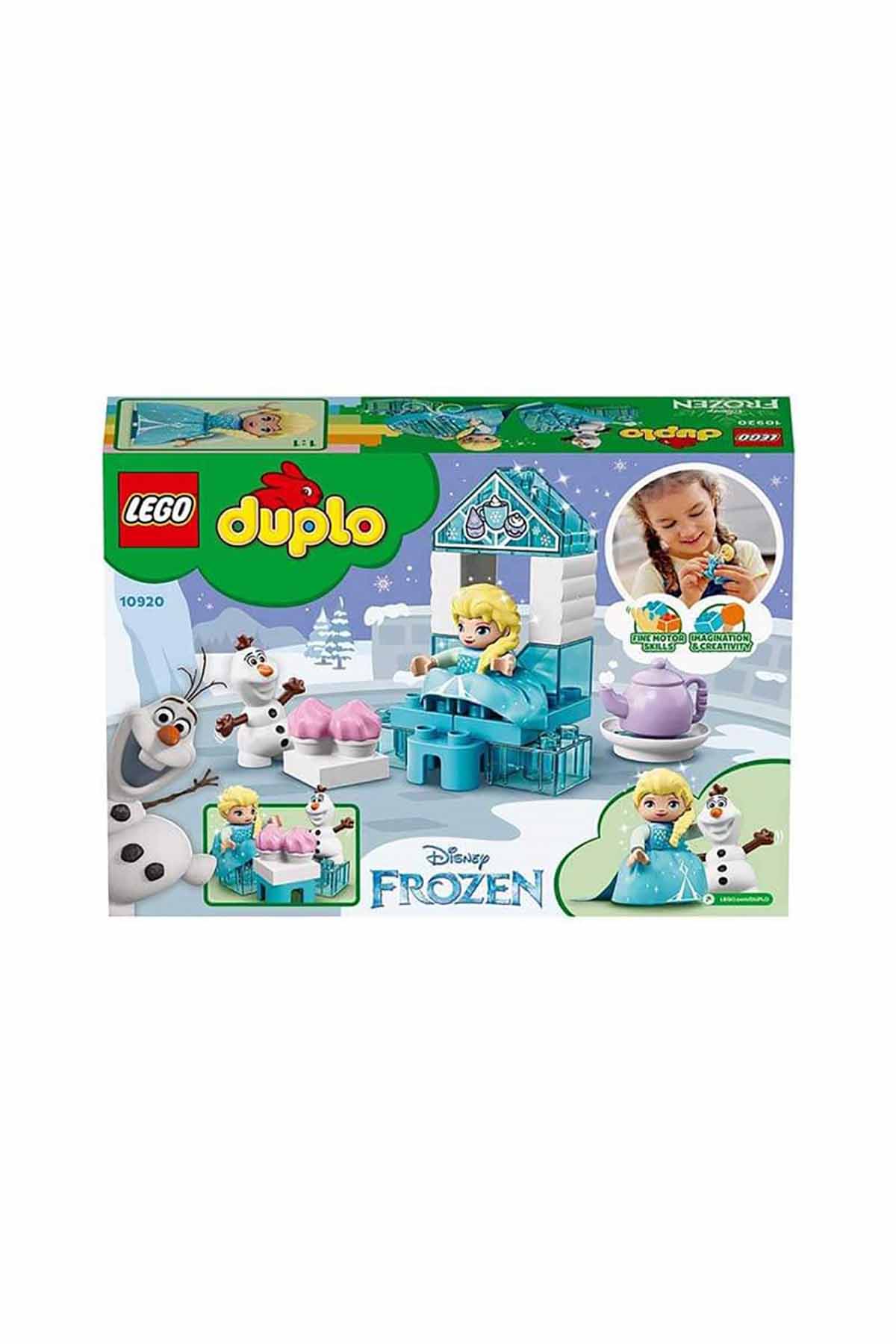 10920 LEGO DUPLO Disney Karlar Ülkesi Elsa ve Olafın Çay Daveti Seti