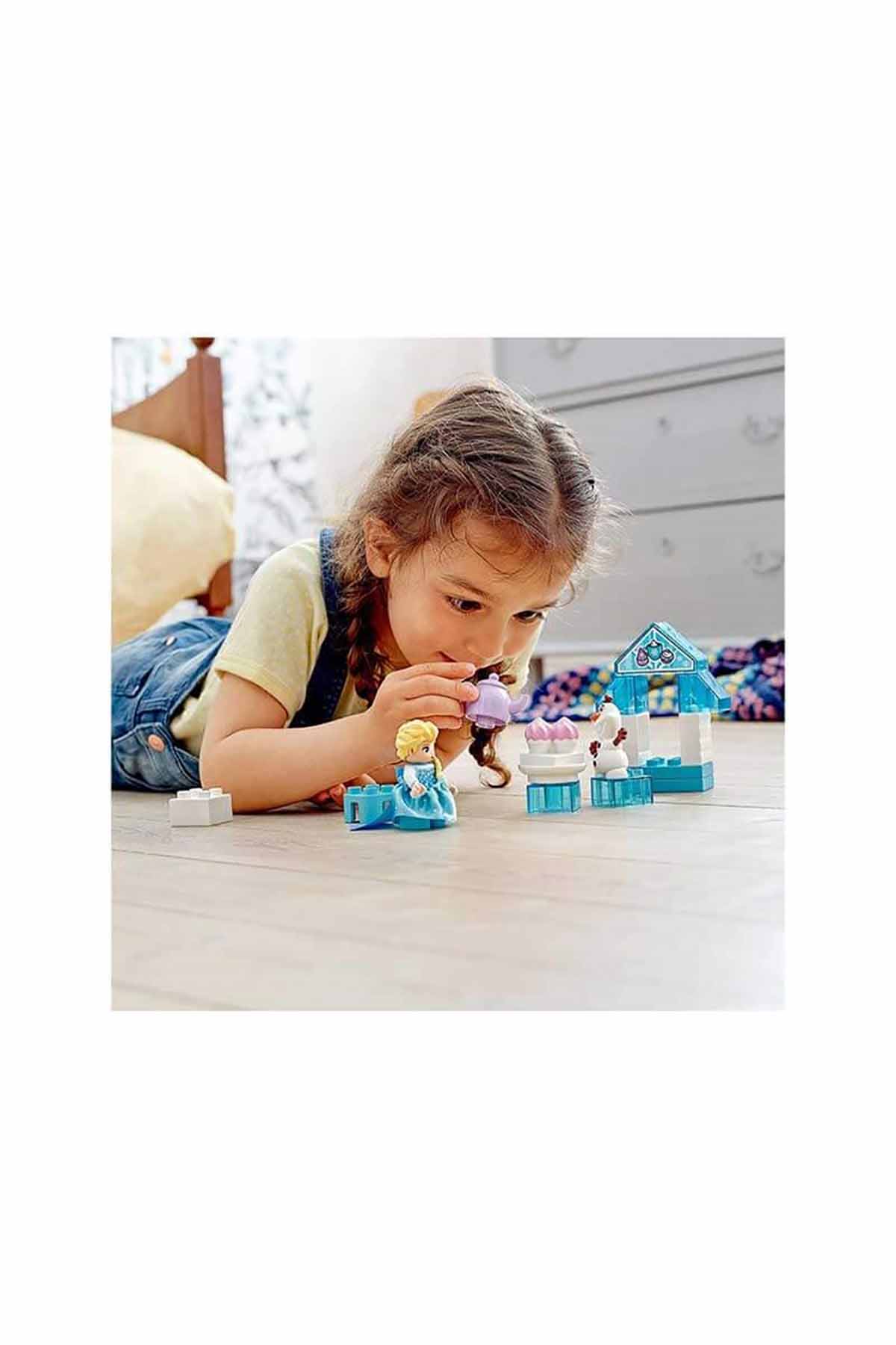 10920 LEGO DUPLO Disney Karlar Ülkesi Elsa ve Olafın Çay Daveti Seti