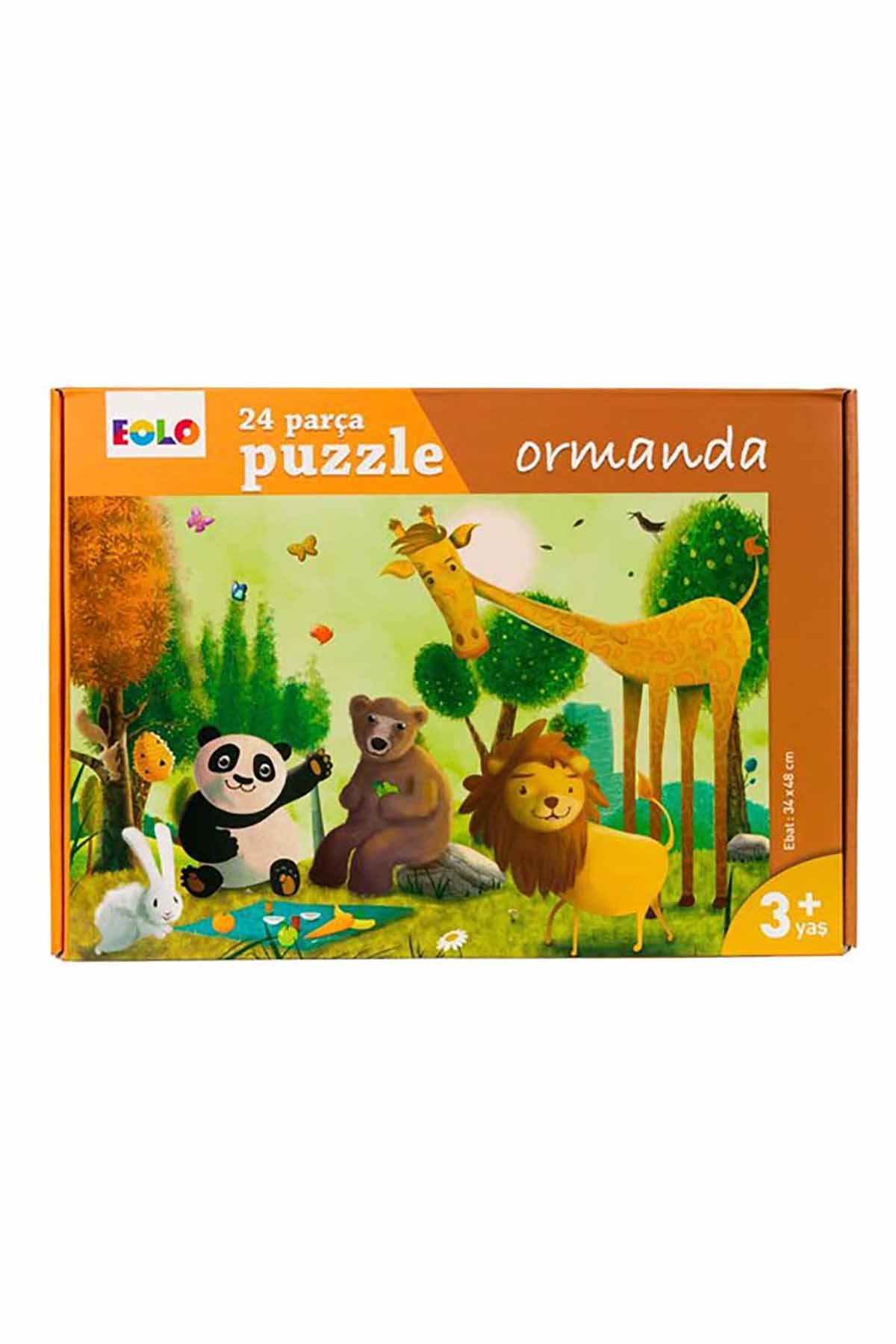 24 Parça Puzzle - Ormanda