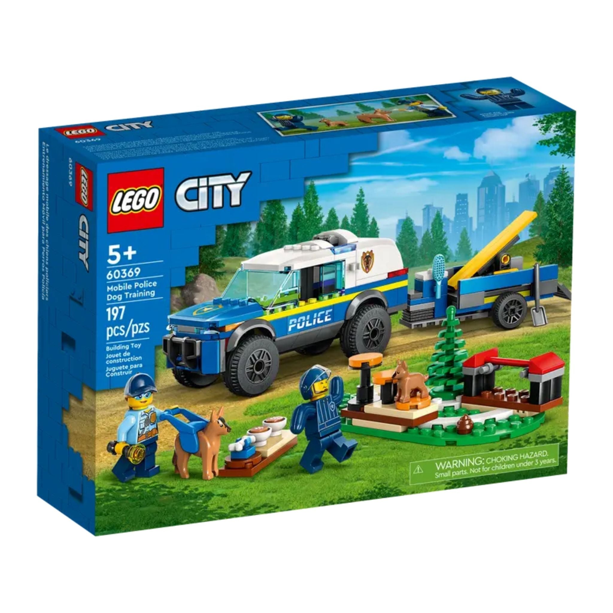 Lego City Mobil Polis Köpeği Eğitimi 60369