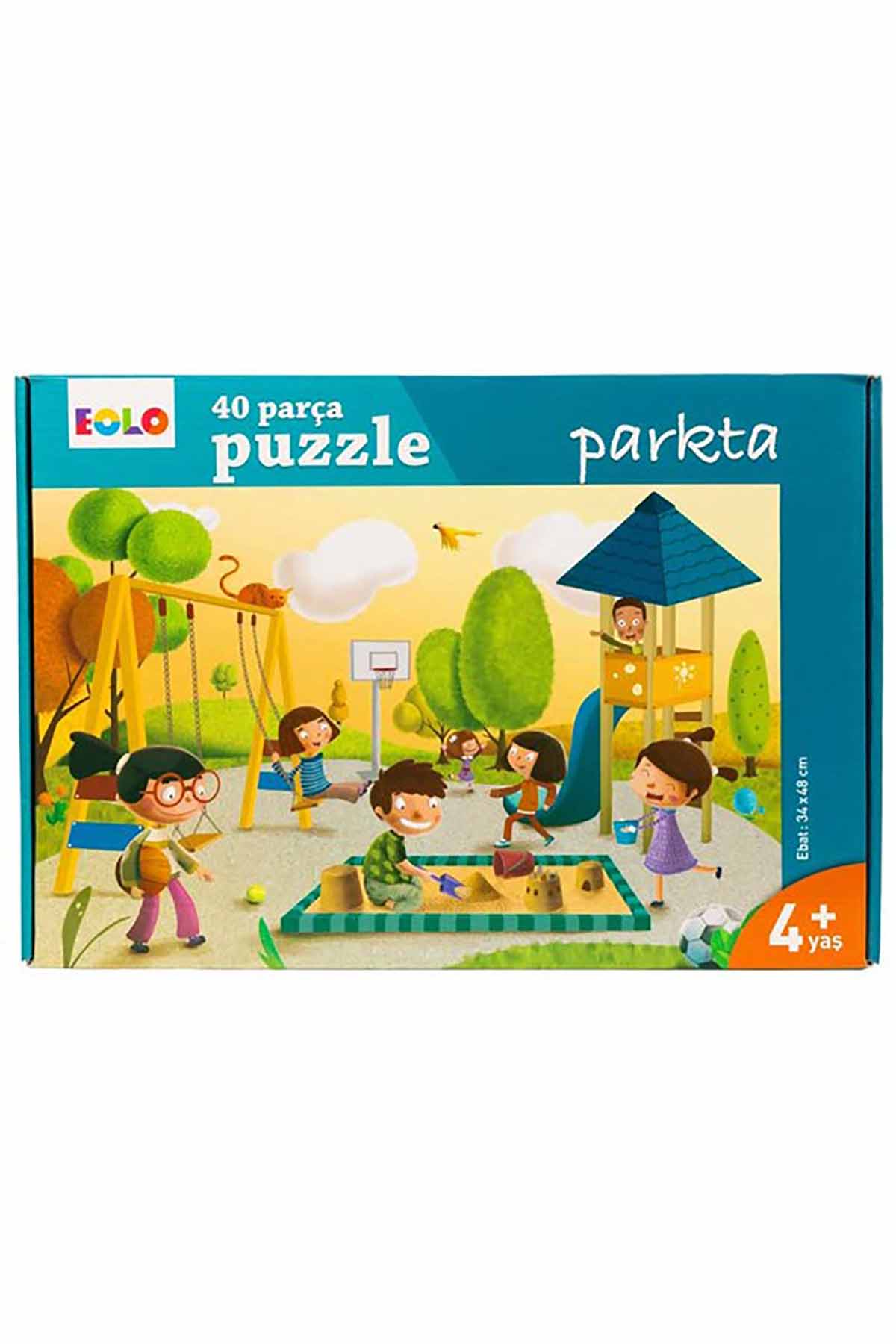 40 Parça Puzzle - Parkta