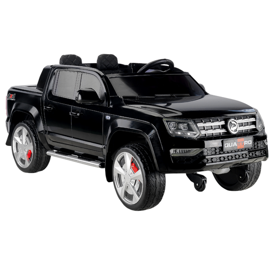 Babyhope 441 QUATRO 4x4 2x12V Akülü Araba Metalik Siyah