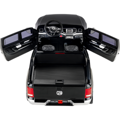 Babyhope 441 QUATRO 4x4 2x12V Akülü Araba Metalik Siyah