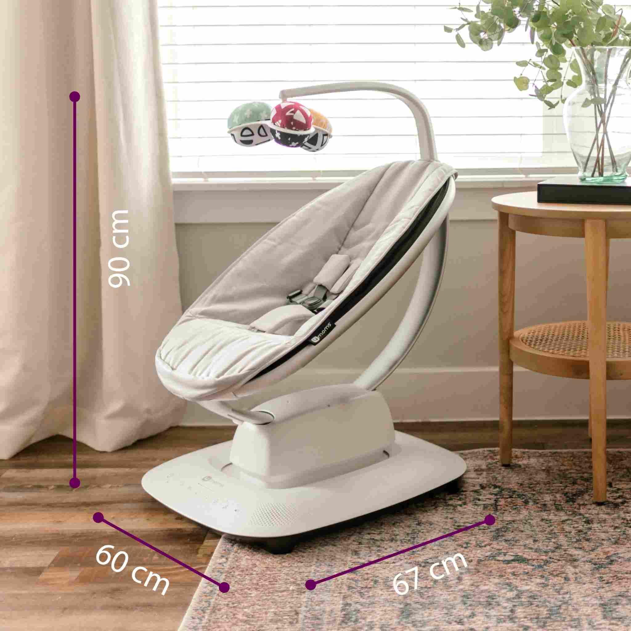 4Moms Mamaroo 5.0 App Mesh Grey