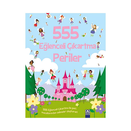 Altın Kitaplar 555 Eğlenceli Çıkartma Periler