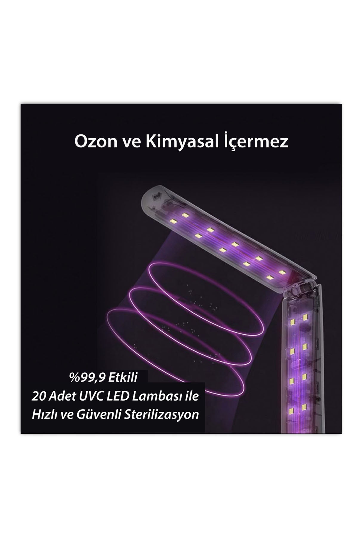 59S X5 Ultraviyole (UVC) Sterilizasyon Çubuğu