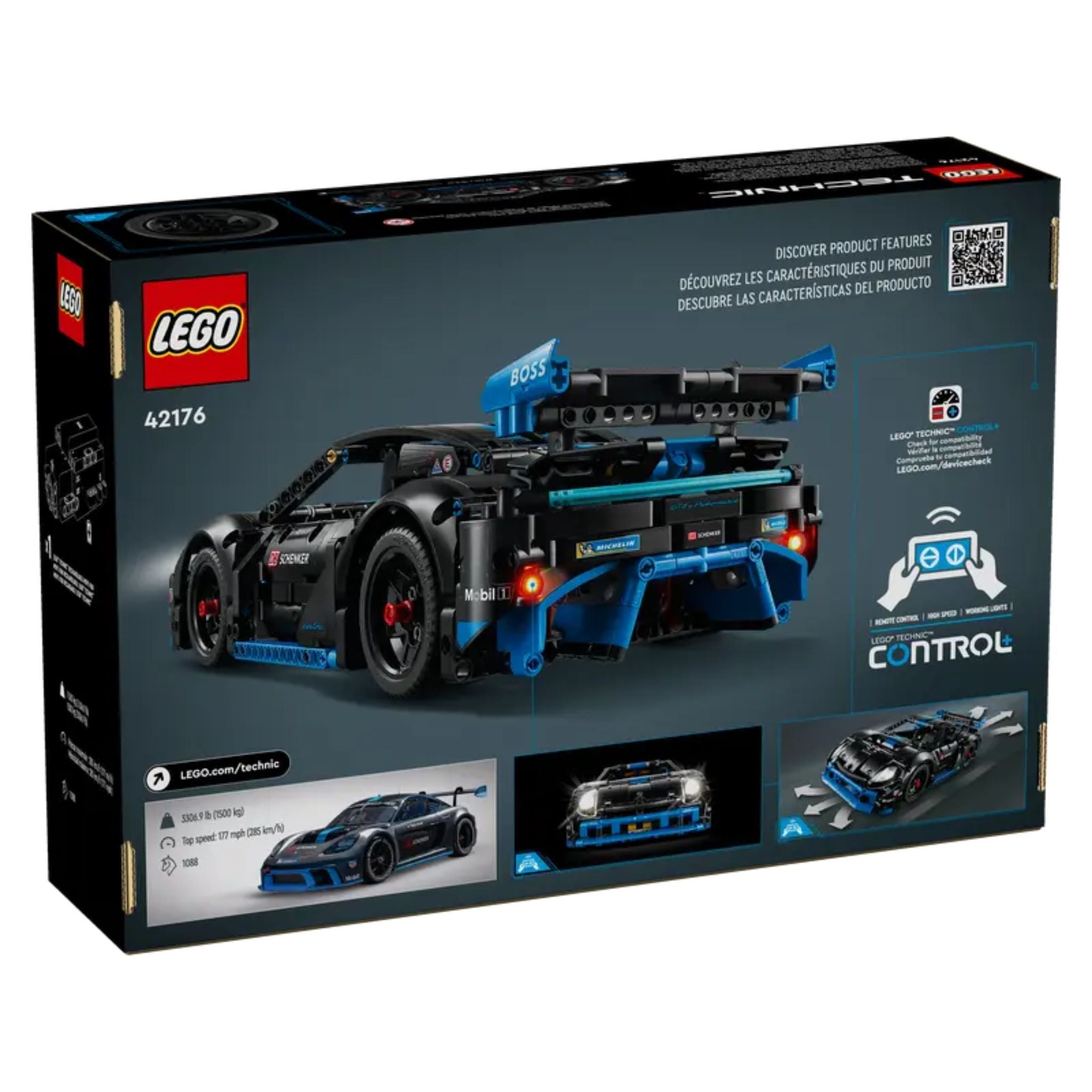 Lego Technic Porsche Gt4 E Performance Yarış Arabası 42176 Yapım Seti 834 Parça