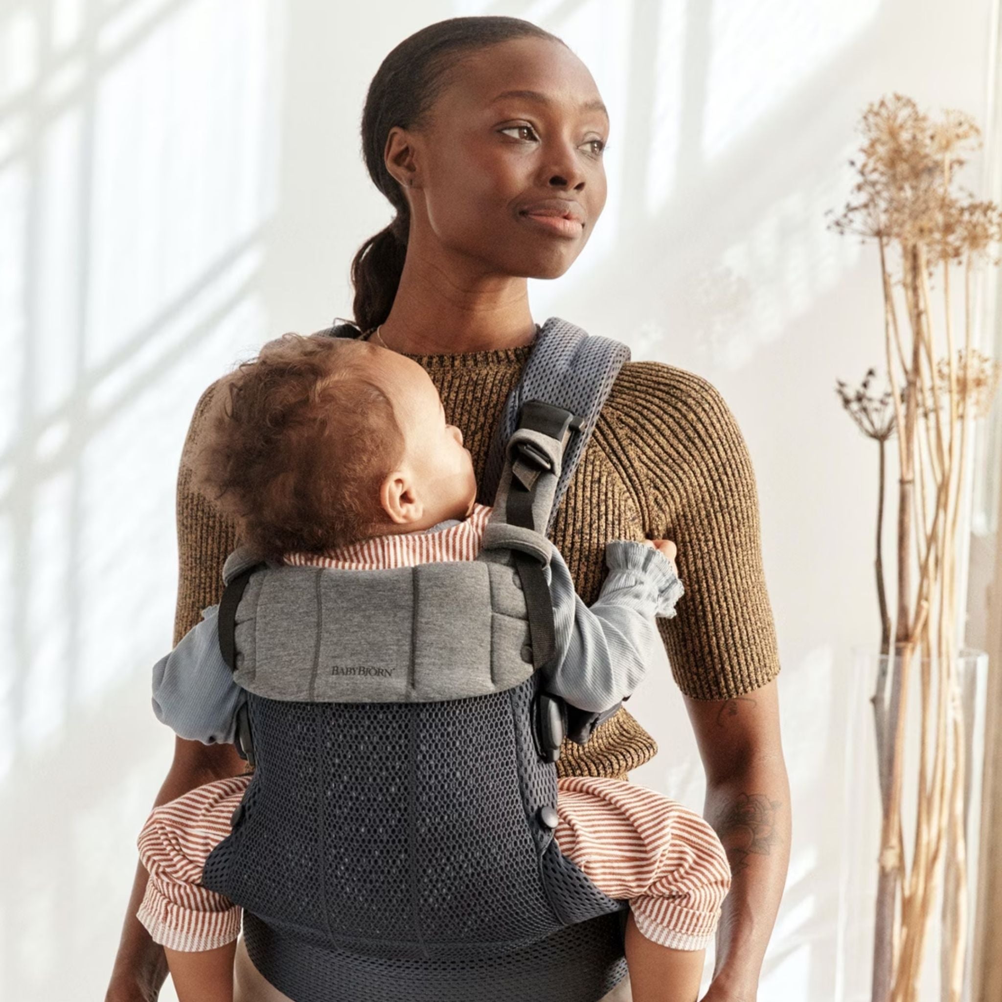 BabyBjörn Kanguru Harmony 3D Mesh Anthracite