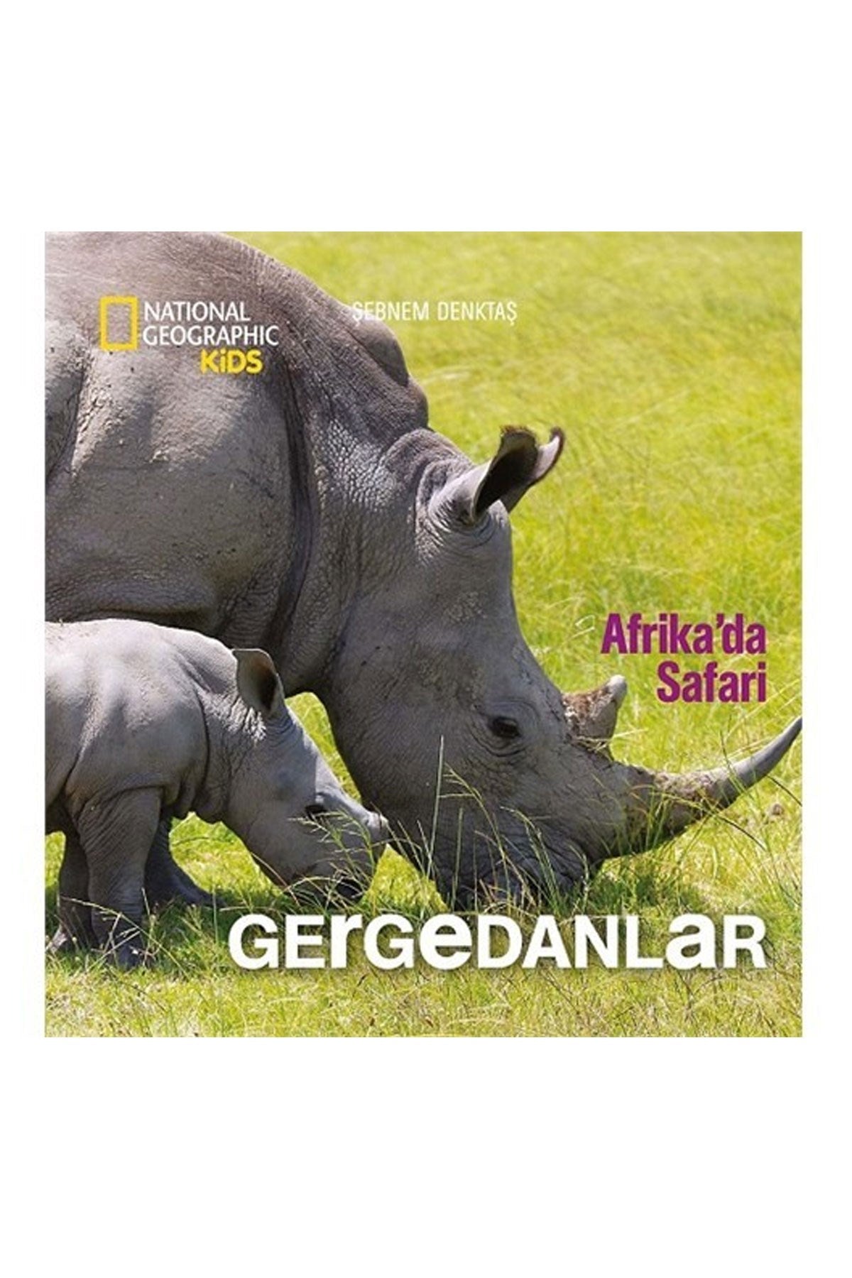 Afrikada Safari Gergedanlar