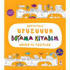 Sincap Kitap Aktiviteli Upuzuuun Boyama Kitabım Köprü Ve Taşıt