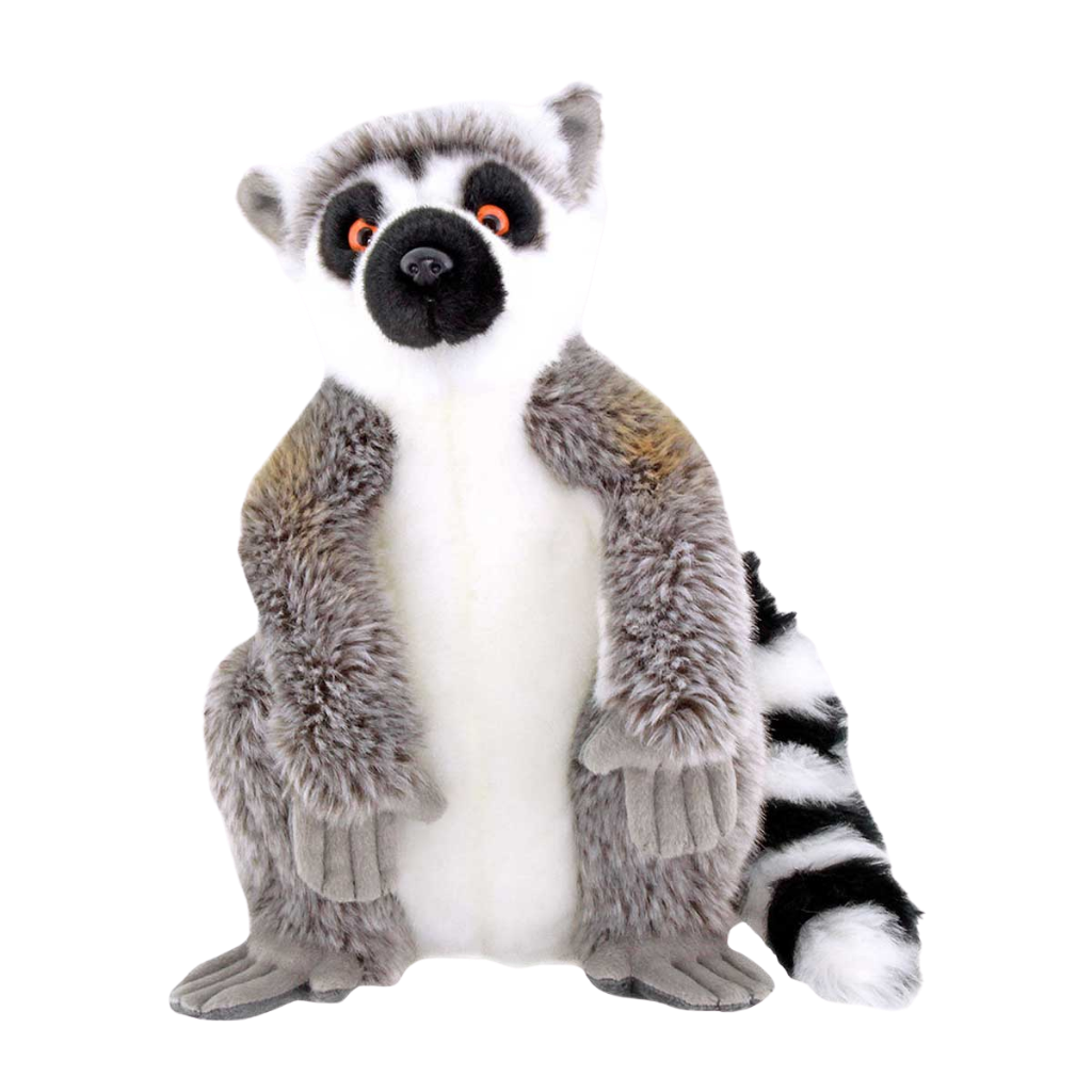 Animals Of The World Peluş 28cm Oturan Lemur