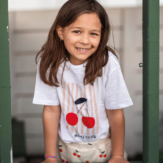 Antebies Kiraz Baskılı Tshirt