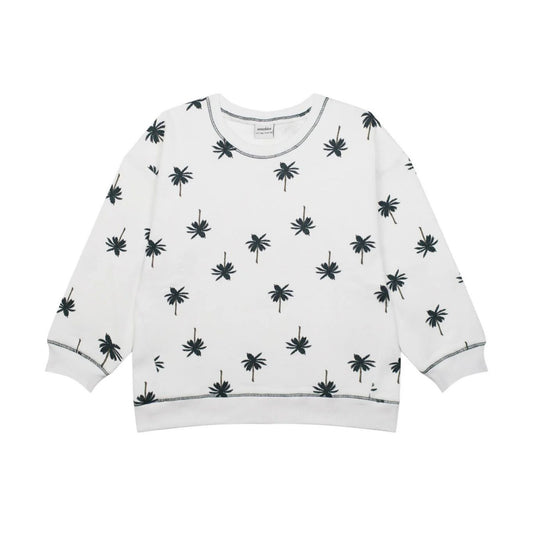 Antebies Palmiye Sweatshirt Şort Set