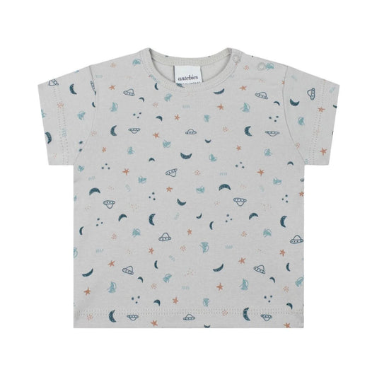 Antebies Uzay Tshirt Şortlu Set