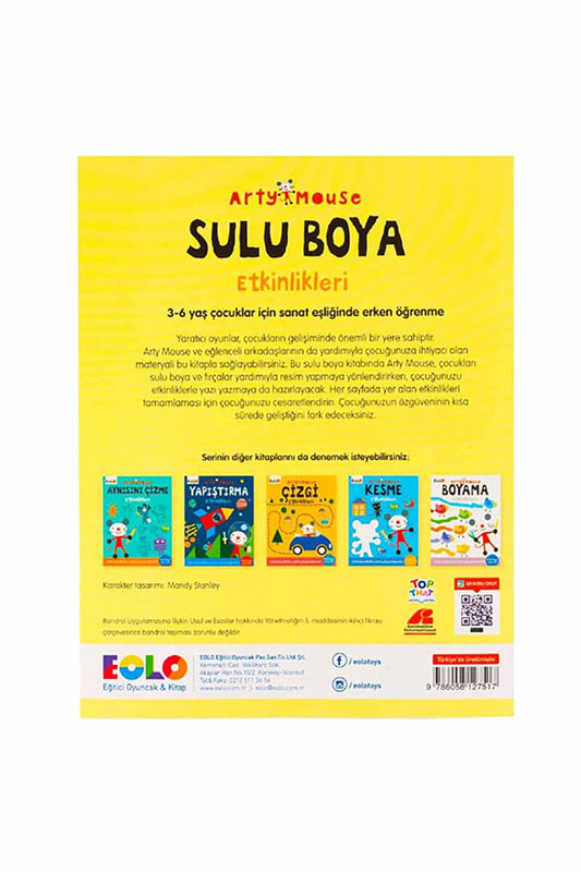 Eolo Arty Mouse Sulu Boya Etkinlikleri