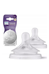 Philips Avent Doğal Tepkili 2'li Biberon Emziği 3 Numara 1+ Ay