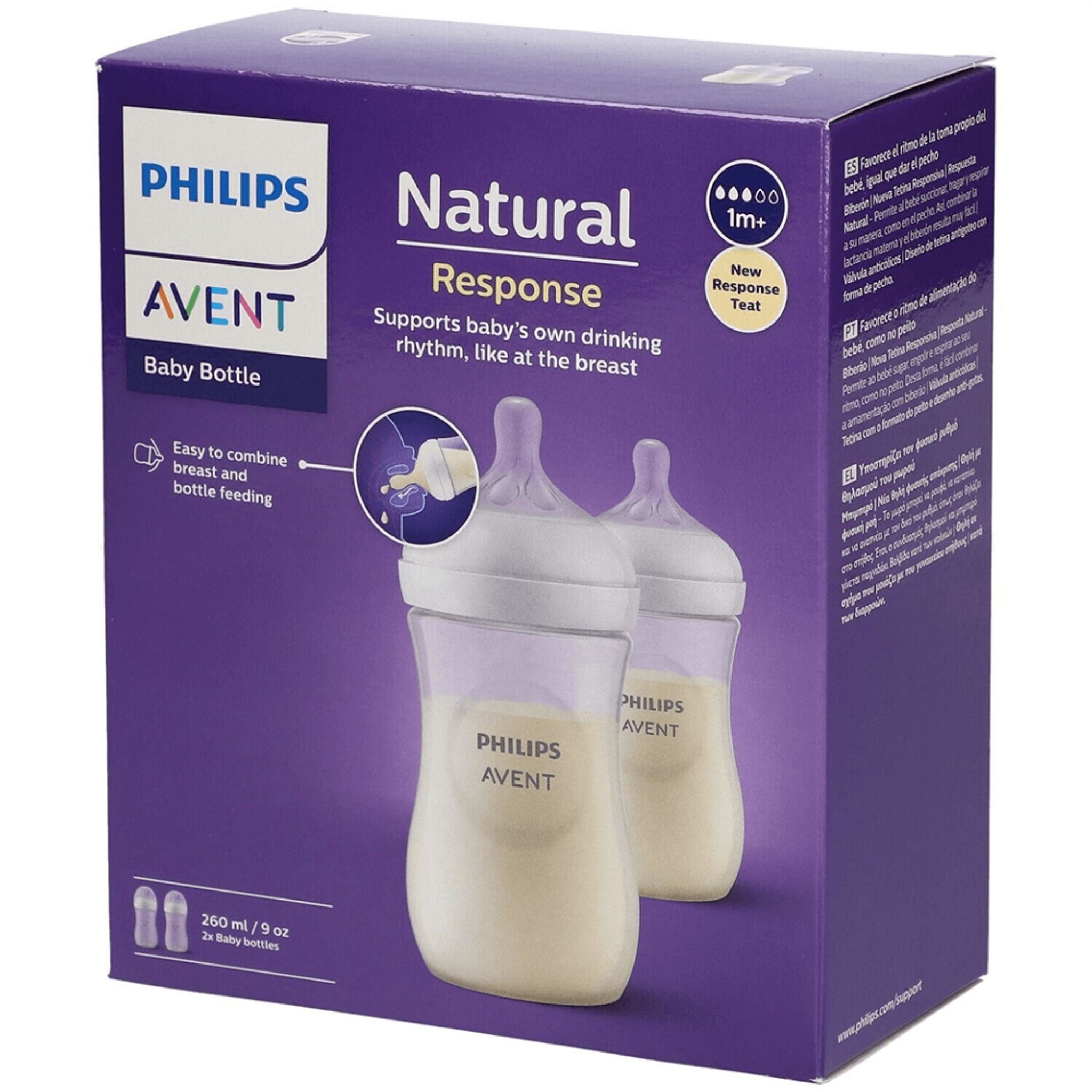 Philips Avent Doğal Tepkili Pp 2Li Biberon Seti 260Ml