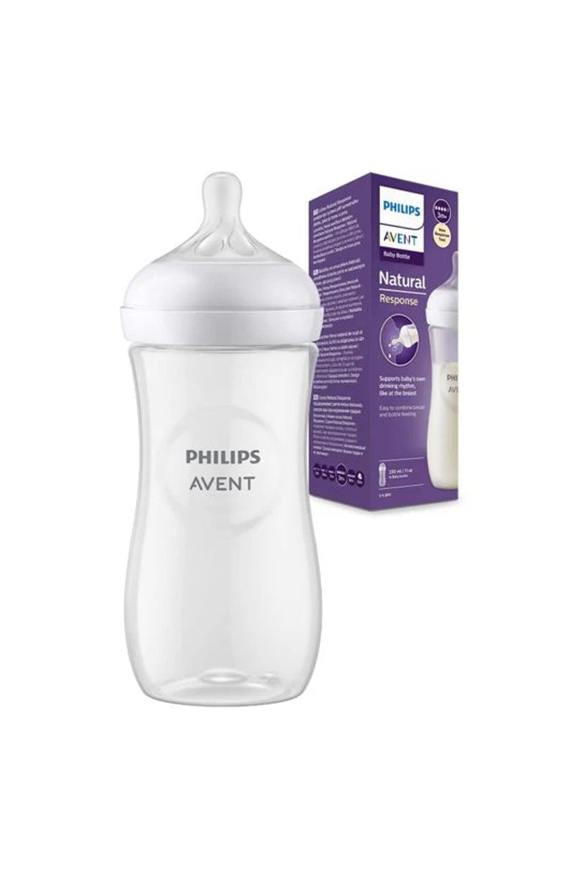 Avent Doğal Tepkili PP Biberon 260ml 1+ Ay