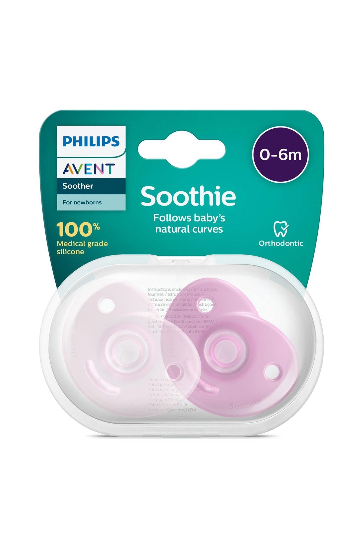 Avent Soothie Emzik 0-6 Ay Kız