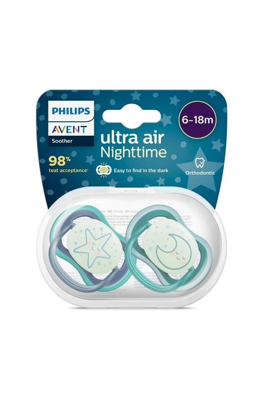 Philips Avent Ultra Air Gece 2'li Emzik 6-18 Ay