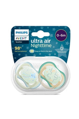 Philips Avent Ultra Air gece 2'li Emzik 0-6 Ay