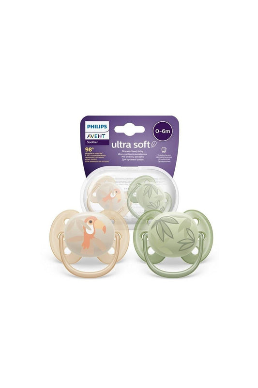 Philips Avent Ultra Yumuşak Emzik 0-6 Ay 2'li Erkek