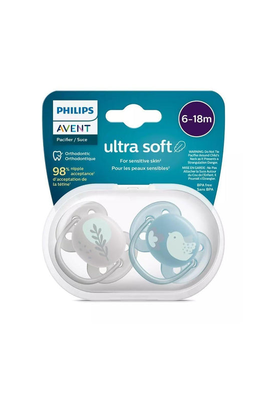 Philips Avent Ultra Yumuşak Emzik 6-18 Ay 2'li Erkek