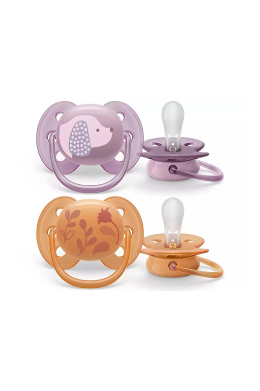 Philips Avent Ultra Yumuşak Emzik 6-18 Ay 2'li Kız