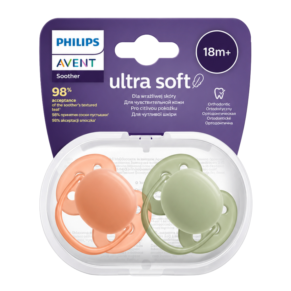 Philips Avent Ultra Soft 2’li Emzik 18+ Ay