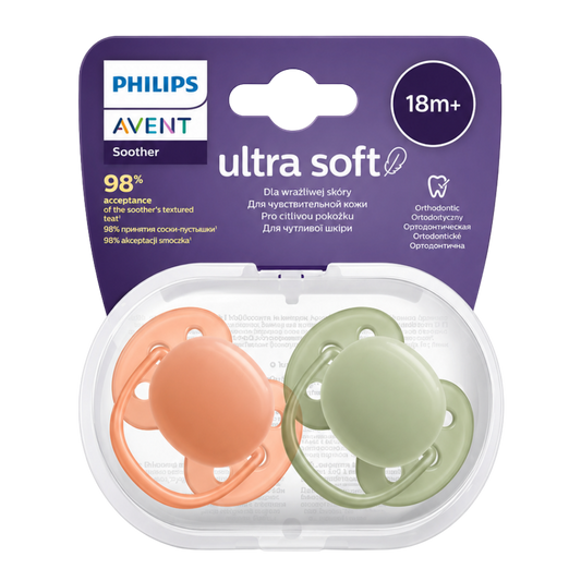 Philips Avent Ultra Soft 2’li Emzik 18+ Ay