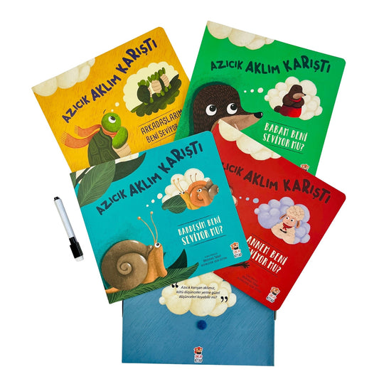 Sincap Kitap Azıcık Aklım Karıştı Set (4 Kitap)