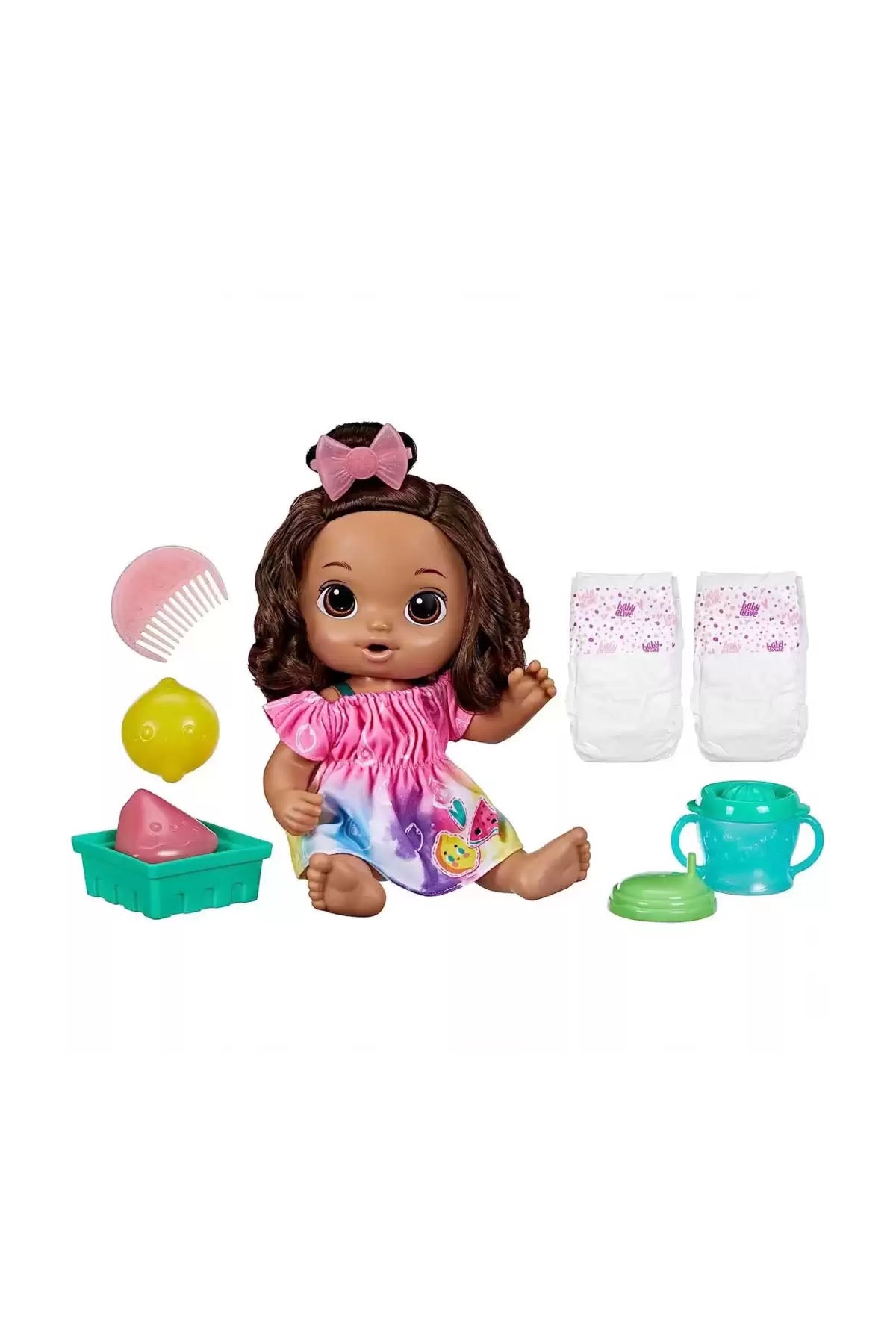 Baby Alive Bebeğimle Eğlenceli Yudumlar-Esmer