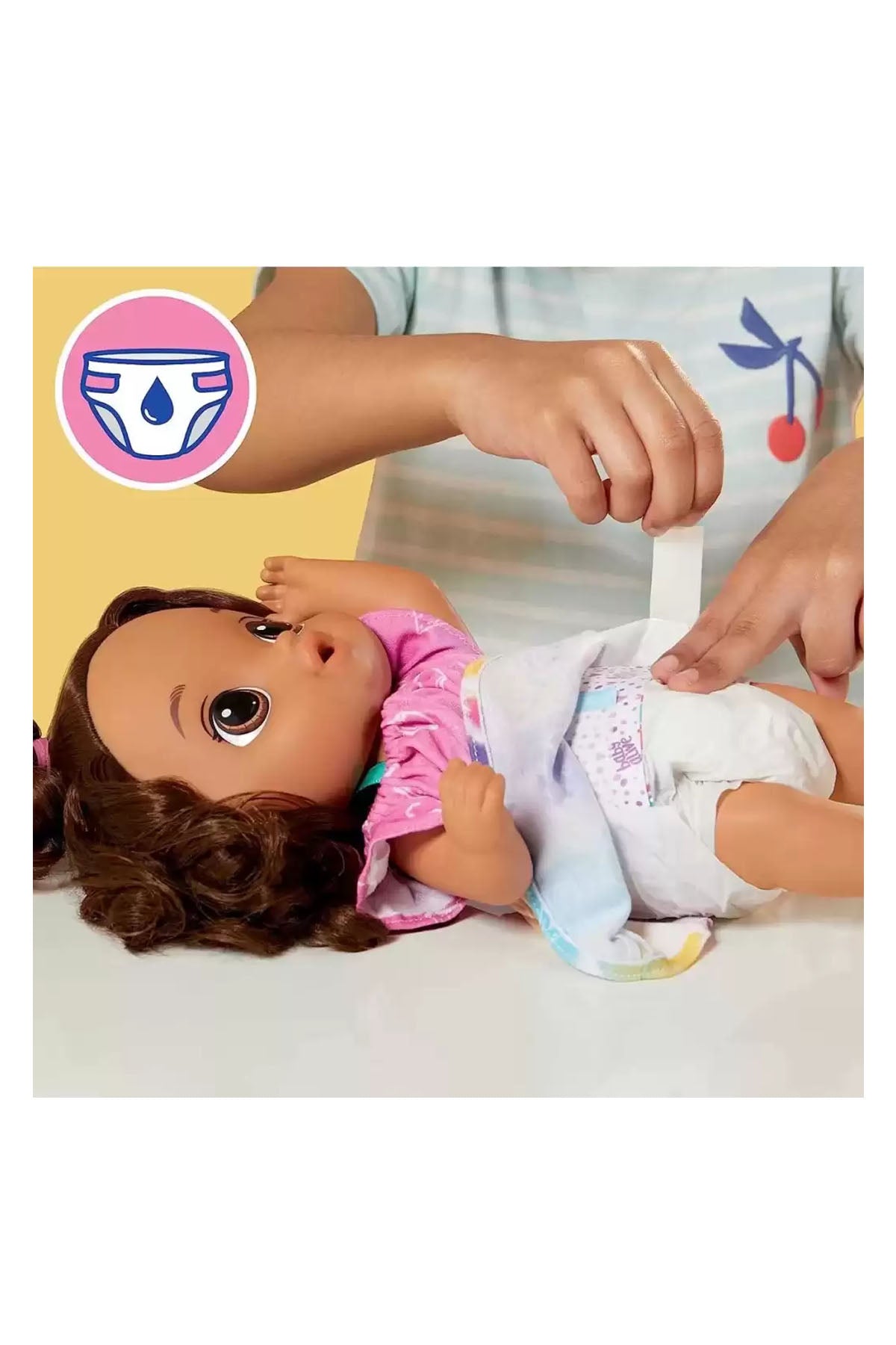 Baby Alive Bebeğimle Eğlenceli Yudumlar-Esmer