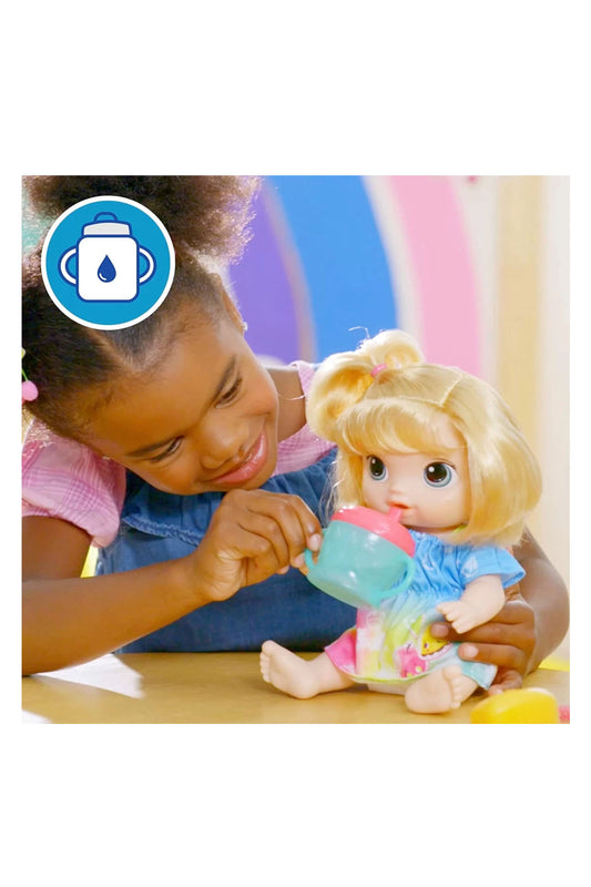 Baby Alive Bebeğimle Eğlenceli Yudumlar Sarışın