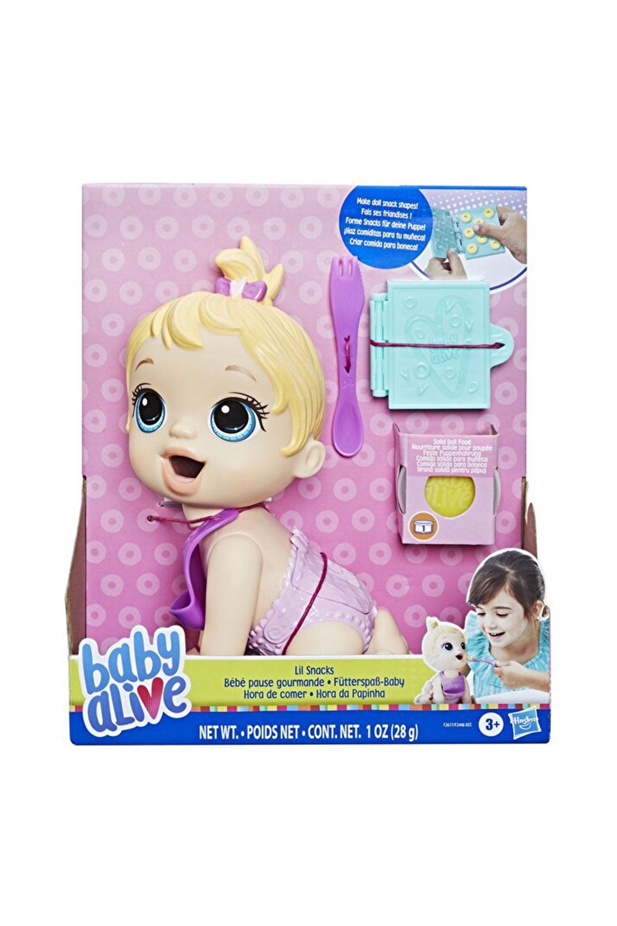 BABY ALIVE BEBEĞİMLE MAMA EĞLENCESİ - SARIŞIN