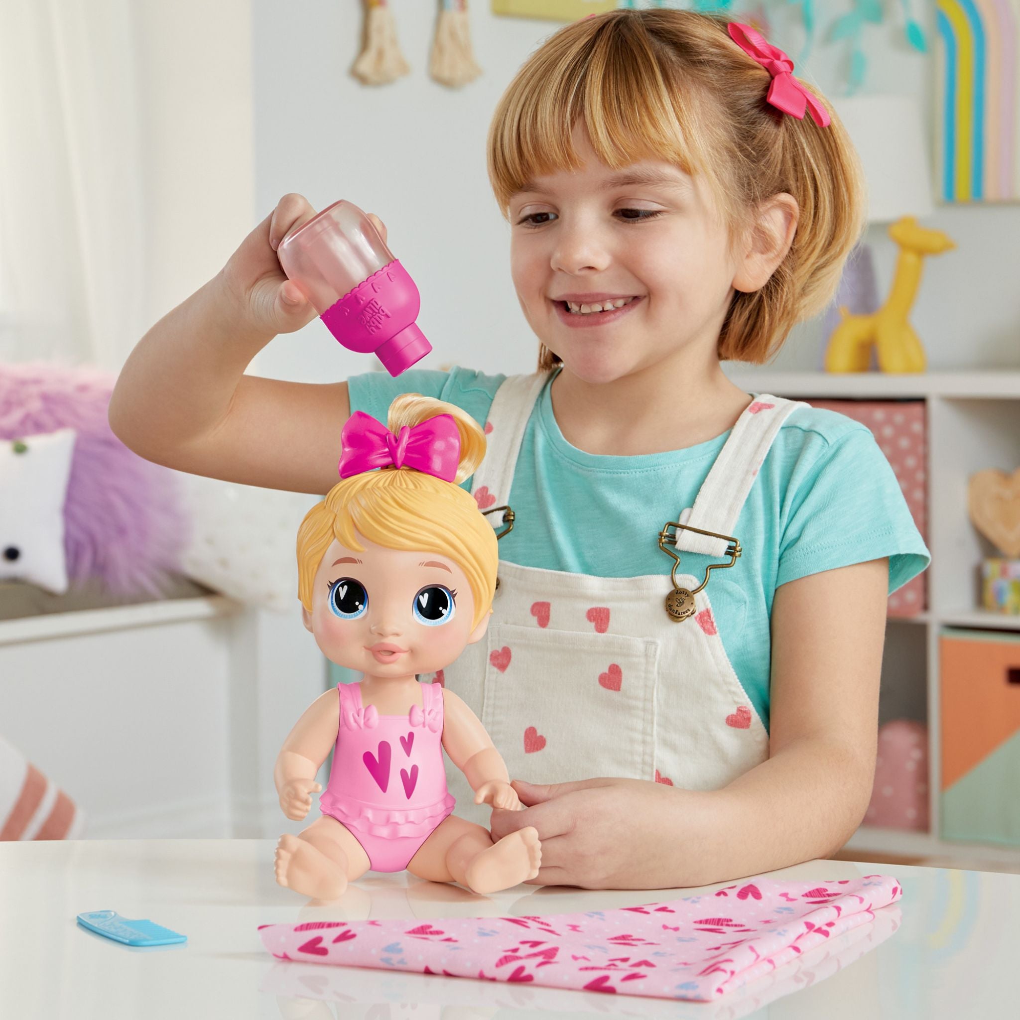Baby Alive Bebeğimle Şampuan Eğlencesi Sarışın