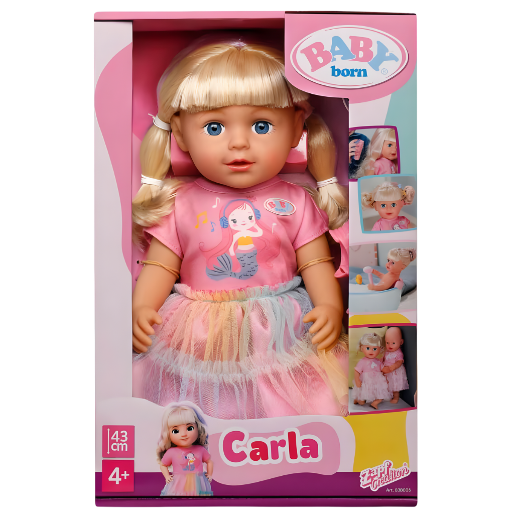 Baby Born 43cm Carla Kız Kardeş Bebeği