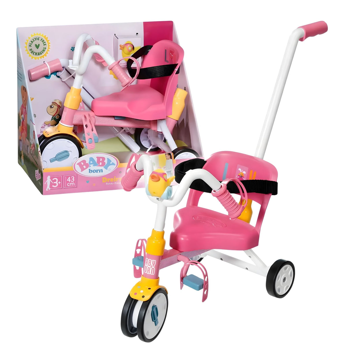 Baby Born Oyuncak 3 Tekerlekli Bisiklet