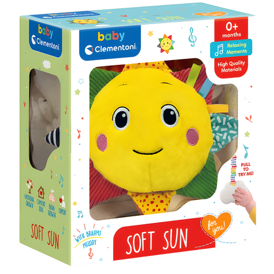 Baby Clementoni Müzikli Peluş Güneş
