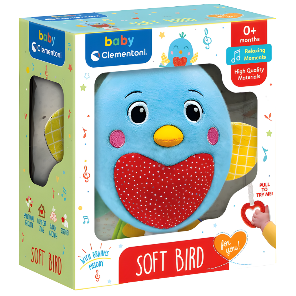 Baby Clementoni Müzikli Peluş Kuş