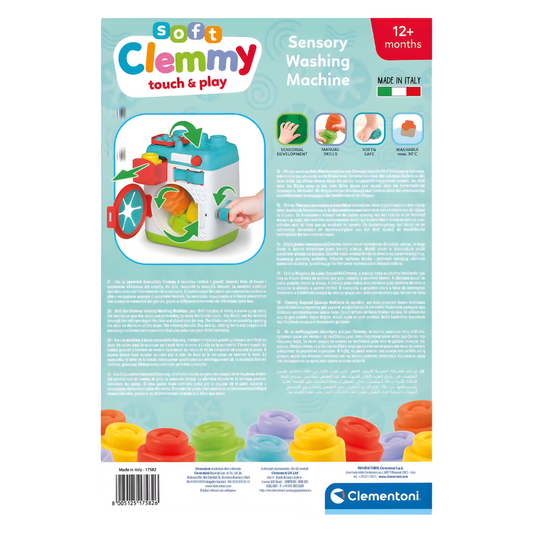 Baby Clementoni Soft Clemmy Duyusal Çamaşır Makinesi
