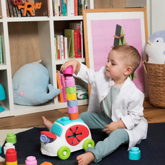 Baby Clementoni Soft Clemmy Yumuşak Blok Duyusal Araba
